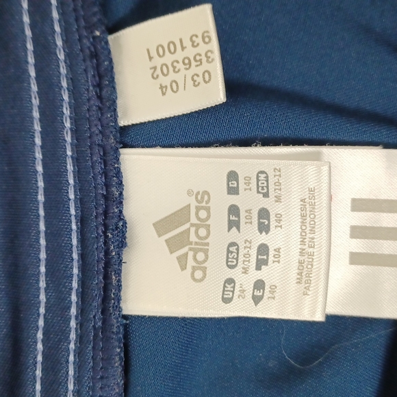 ✨3/$25✨Adidas Navy Athletic Shorts - M - Picture 7 of 8